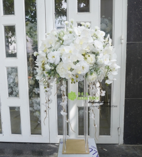 chuyên cung cấp đôn hoa lụa trang trí nhà hàng tiệc cưới 