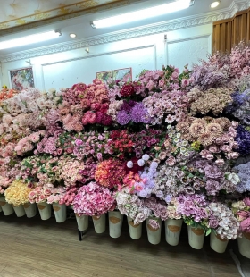cửa hàng hoa lụa cao cấp 