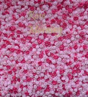 báo giá tường hoa giả hoa hồng lụa 